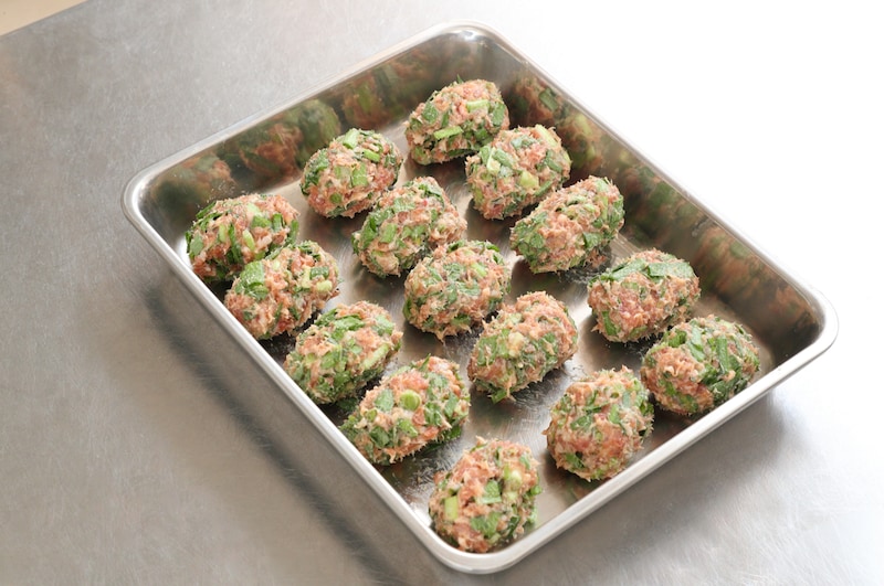 写真：15個分の肉あん