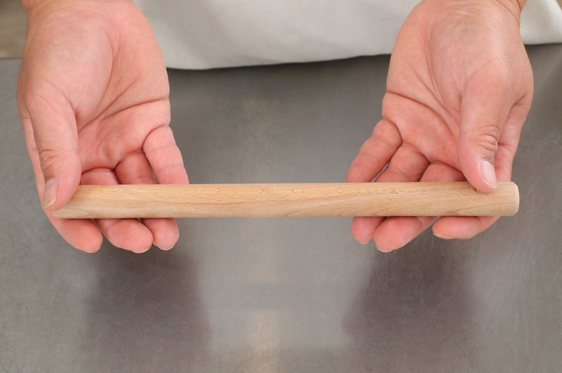 写真：東山さんの使うめん棒