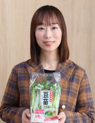 写真：株式会社村上農園 広報マーケティング室 室長代理・松井真実子さん