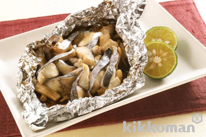 写真：さわらときのこのホイル焼き
