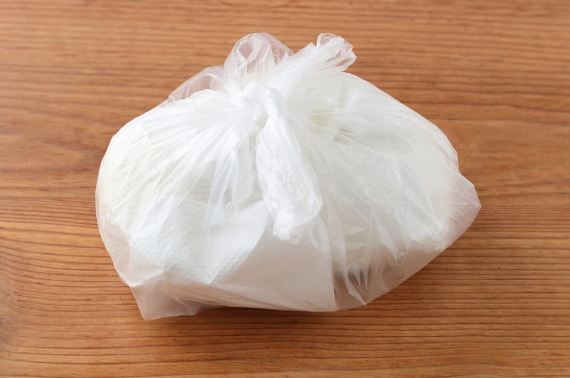 写真：冷蔵庫で保存する