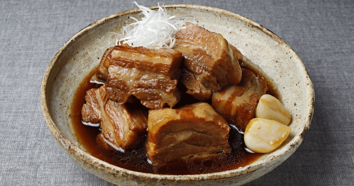 豚の角煮のレシピ・つくり方【ご飯がすすむ人気のしょうゆ味 