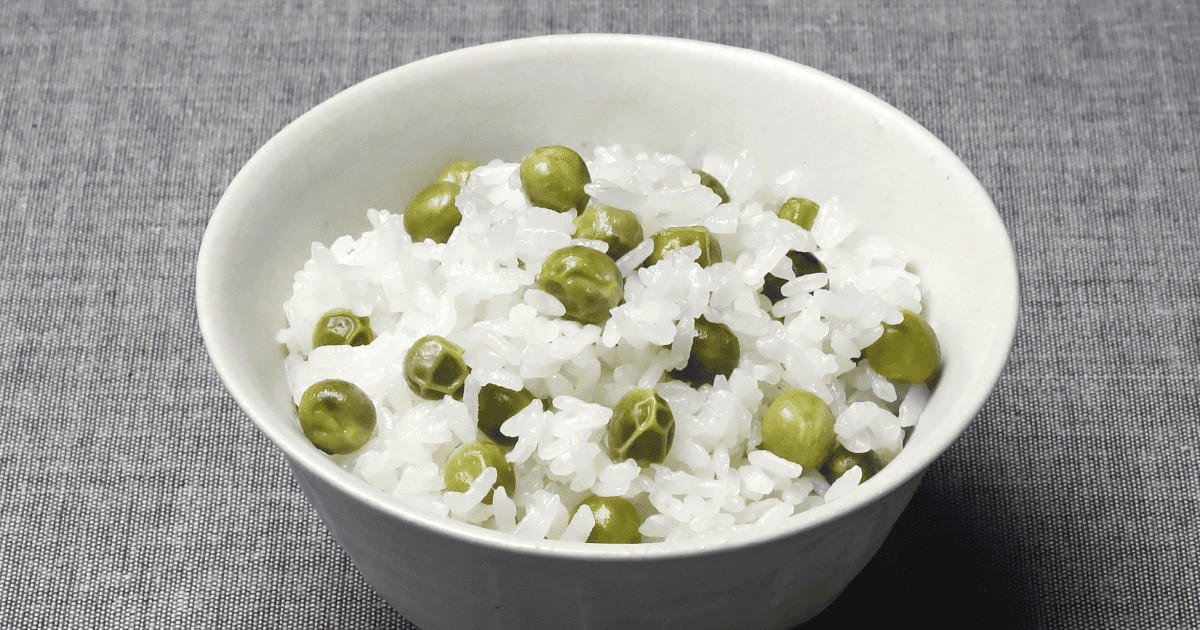 キッコーマン 基本の和食、おうちの和ごはん 豆ご飯 | キッコーマン