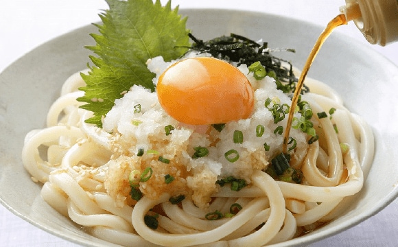 だししょうゆのおろし卵まぜうどん