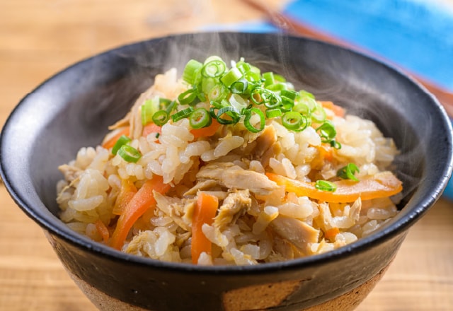 ツナの炊き込みご飯