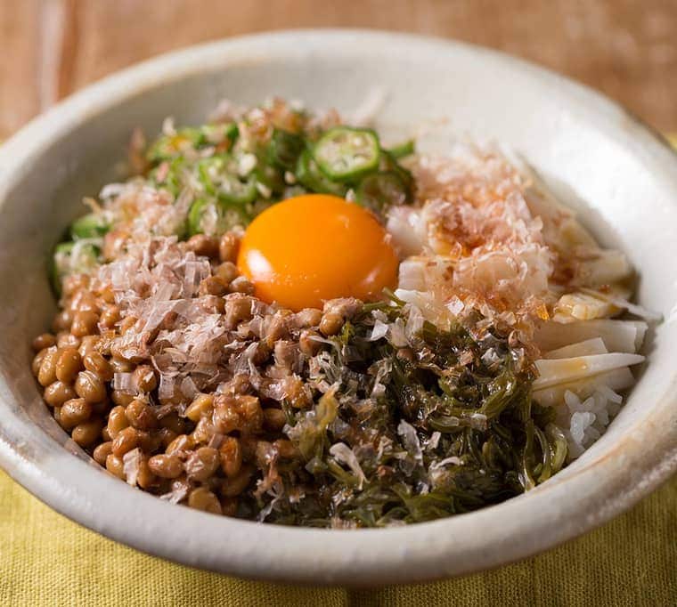 さっぱりねばとろ丼
