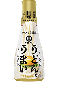 いつでも新鮮 うどんがうまいだししょうゆ