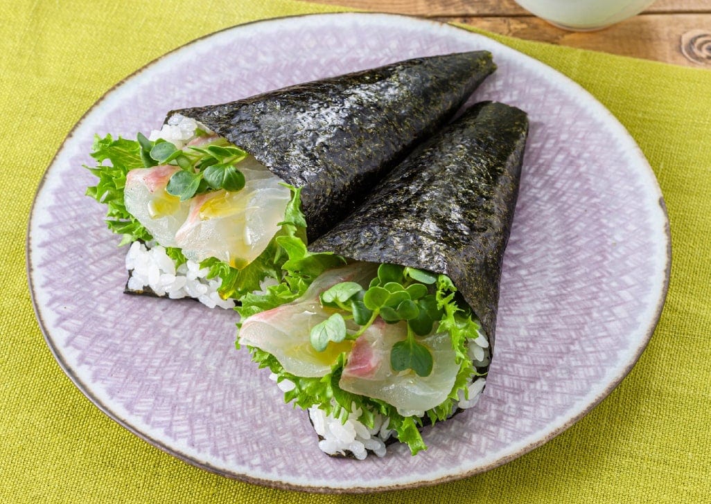 鯛の旨みを昆布が引きたてる　ゆりさんおすすめ！鯛手巻き