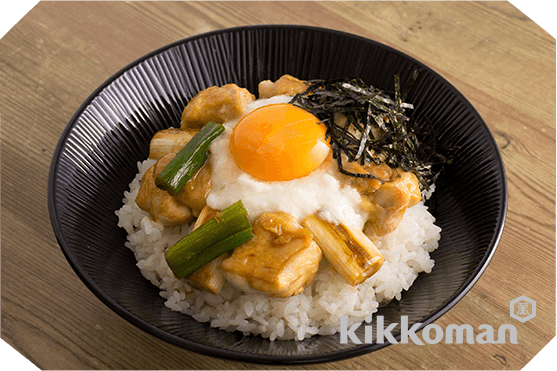 甘辛鶏ねぎ丼