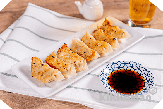 肉汁あふれる焼き餃子