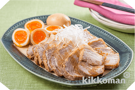 レンジで簡単！
焼肉のたれだけで
絶品チャーシュー