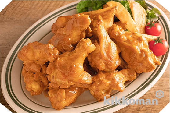 焼肉のたれで!
タンドリーチキン