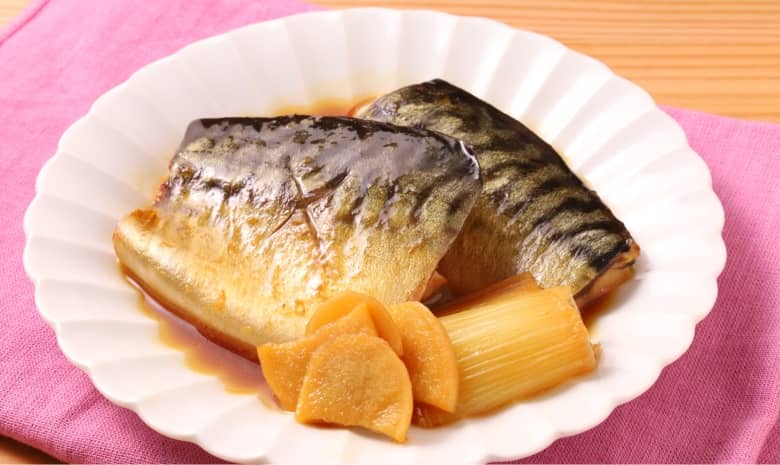 さばの甘辛煮