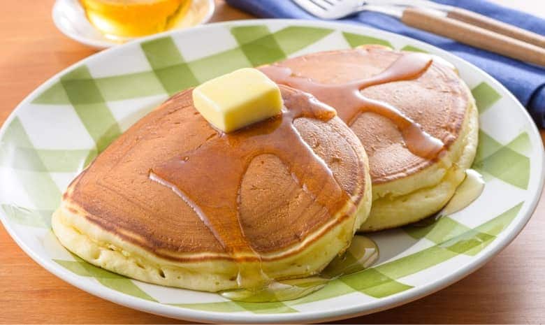 本みりんでふっくら♪喫茶店みたいなホットケーキ