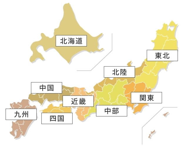 地域ごとのしょうゆの特性