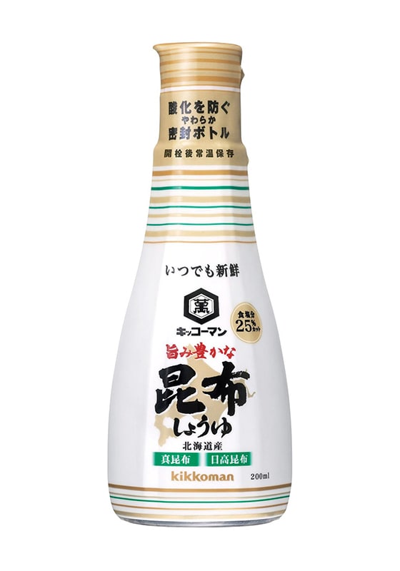 キッコーマン　いつでも新鮮　旨み豊かな昆布しょうゆ　卓上ボトル
