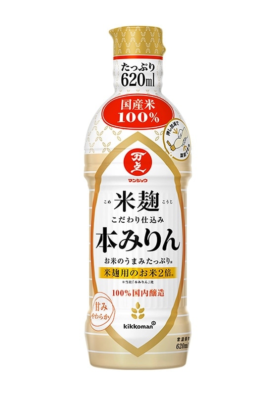 マンジョウ　米麹こだわり仕込み　本みりん　６２０ｍｌ