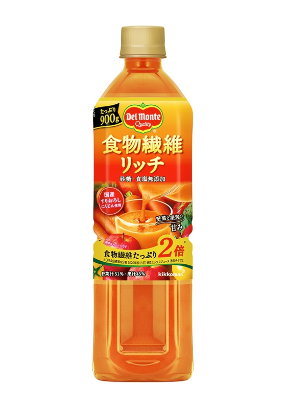 デルモンテ　食物繊維リッチ　野菜果実飲料